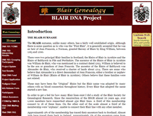 Tablet Screenshot of blairdna.com